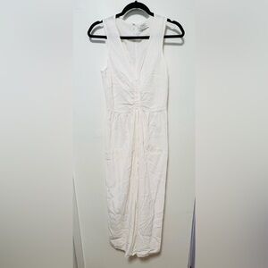 Club Monaco White Jumpsuit